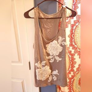 Embellished tank top